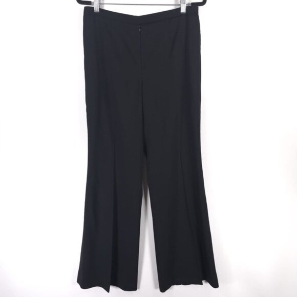 MARLOWE MADE IN ITALYWOOL Dress Pants Trousers Lined Straight Flare Size 42